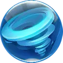 Blue Spiral - technology - High Resolution PNG