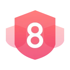 Octagon Logo - red - Free Download PNG