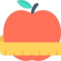 Apple - healthy - measure - PNG Images