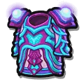Purple Glowing Robot - purple - Transparent Background PNG