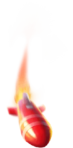Rocket - launch - red - No Watermark PNG