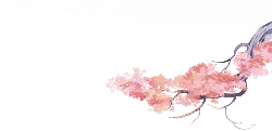 Pink Flowers and Clouds - nature - PNG Images