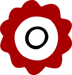 Red Gear - red - High Resolution PNG