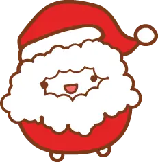 Santa Claus - red - happy - Transparent Background PNG
