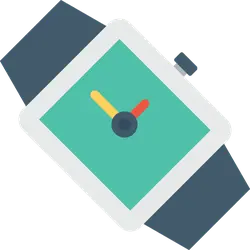 Square Watch - intelligent - No Background PNG