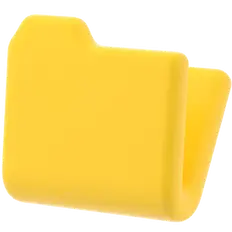 Yellow Folder - data - PNG Images
