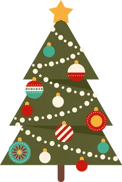 Christmas Tree - presents - Designer Recommended PNG