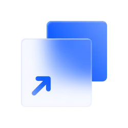 Blue Arrow Icon - interface element - No Watermark PNG