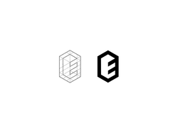 Hexagonal Frame - geometric shape - Transparent Layer PNG