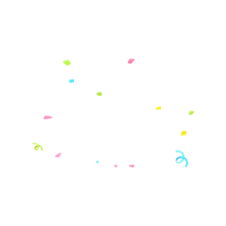 Colorful Confetti - happiness - Designer Recommended PNG