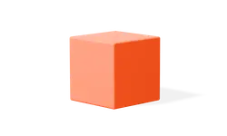 Orange Cube - Highly Rated PNG