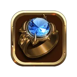 Blue Gem Ring - noble - Transparent Layer PNG