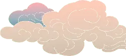 Clouds - pink - clouds - PNG