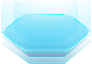 Blue Hexagon - Transparent Background PNG