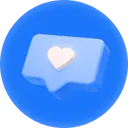 Heart Message Icon - heart - PNG
