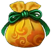 Yellow Money Bag - festival - No Background PNG