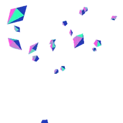 Colorful Geometric Shapes - shape - geometric - Transparent Background PNG
