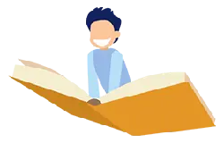 Book Reading - knowledge - PNG