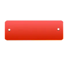 Red Button - simple - High Quality PNG