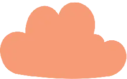 Cloud - cartoon - High Resolution PNG