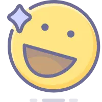 Smiling Face - star - No Watermark PNG