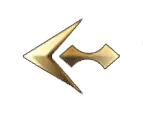 Gold Arrow - No Background PNG