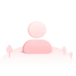 Pink Person Icon - simple - No Background PNG