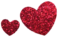 Sparkling Heart Pattern - heart - Transparent Layer PNG
