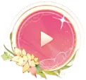 Pink Play Button - play - High Resolution PNG