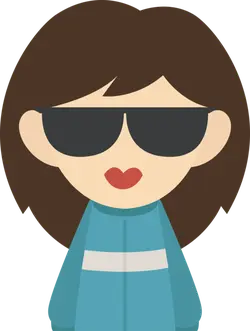 Girl with sunglasses - Highly Rated PNG