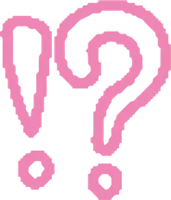Exclamation Mark and Question Mark - logo - No Background PNG