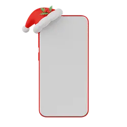 Christmas Phone - phone - No Watermark PNG