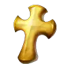Gold Cross - freedom - Free Download PNG