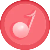 Musical Note - symbol - circle - Transparent Layer PNG