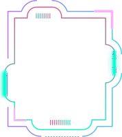Neon Light Frame - frame - futuristic - Lossless PNG