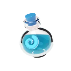 Blue Potion Bottle - liquid - Free Download PNG