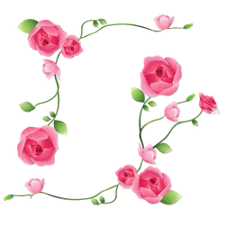 Pink Rose Wreath - Designer's Pick PNG