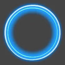 Blue Halo - halo - glowing - PNG Images