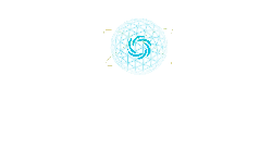 Blue Spherical Pattern - minimalist - PNG