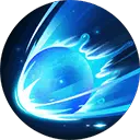 Blue Energy Ball - High Resolution PNG