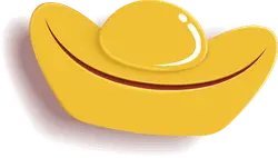 Yuan Bao - luck - PNG