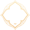 Gold Four-Petal Flower Pattern - symmetrical - Lossless PNG