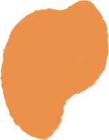 Orange Irregular Shape - color - Free PNG