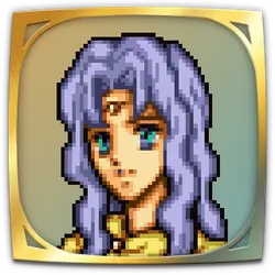 Purple-haired Girl - pixel art - purple hair - Free Download PNG
