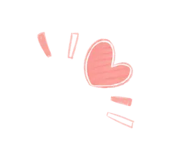 Pink Heart Emoji - simple - emoji - Transparent Background PNG