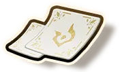 Gold Wings Card - gold - High Resolution PNG