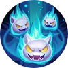 Three-headed Fire Fox - fox - Lossless PNG
