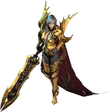 Golden Knight - High Quality PNG