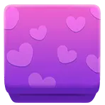 Heart Background Icon - gradient - PNG Images