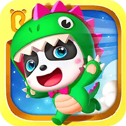Panda Dinosaur - interactive - Lossless PNG